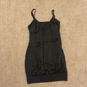Soft Black Dress with 2 Side Pockets
